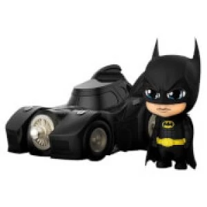 Hot Toys Batman (1989) Cosbaby Mini Figures Batman with Batmobile 12 cm