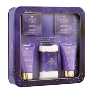 The Luxury Bathing Company Lavender Perfect Night Gift Set