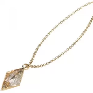 Ladies STORM PVD Gold plated Razzle Necklace