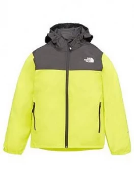 The North Face Boys Reactor Wind Jacket - Green, Size XL=15-16 Years