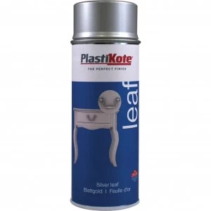Plasti-Kote Leaf Spray Silver 400ml