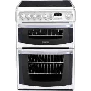 Hotpoint Cannon CH60EKWS 60cm Electric Ceramic Cooker