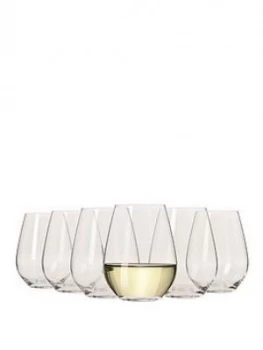 Maxwell & Williams Vino Set Of 6 Stemless White Wine Glasses