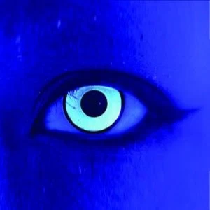 UV Glass White 1 Day Coloured Contact Lenses (MesmerEyez MesmerGlow)