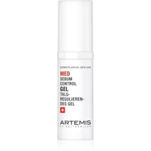 ARTEMIS MED Sebum Control facial gel for pore minimizer and matte looking skin 30ml