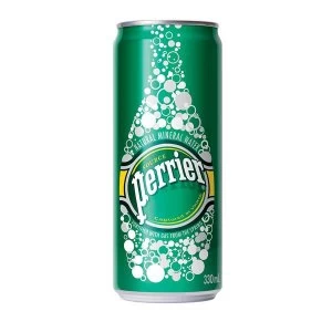 Perrier 330ml Sparkling Water Pack of 24