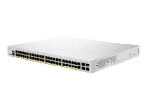 CBS350-48P-4G-UK - Managed - L2/L3 - Gigabit Ethernet (10/100/1000) - Rack mounting
