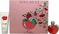 Nina Ricci Nina Gift Set 80ml Eau de Toilette + 100ml Body Lotion