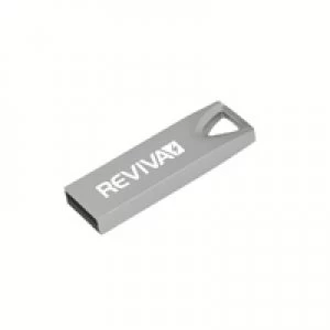 Reviva Silver 8GB USB Flash Drive