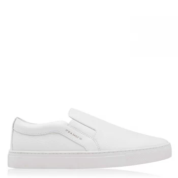 Reiss West Slip On Trainers - White