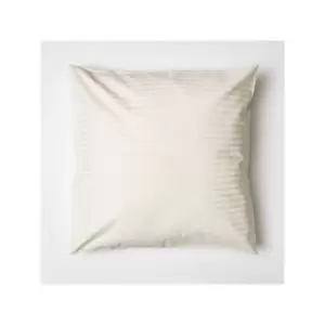 Belledorm Hotel Suite Satin Stripe 540 Thread Count 100% Cotton Continental Pillow Case, Ivory