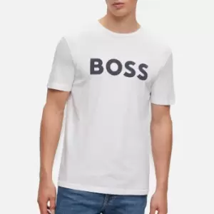 BOSS Orange Mens Thinking T-Shirt - White - XL