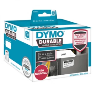 Dymo 1933084 S0722540 Original Durable Multi Purpose Labels 57mm x 32mm 1 x 800 Labels