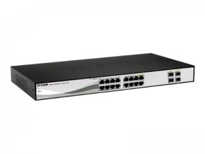 D-Link DGS-1210-16 - 16-Port Layer 2 Smart Gigabit Switch w/ 4x SFP Up