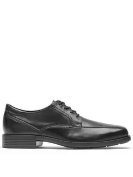 Rockport Greyson Square Toe Formal Lace Up Shoe - Black, Size 9, Men