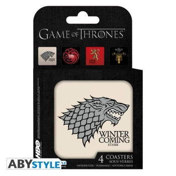 Game Of Thrones - Houses Coasters (Set Of 4)