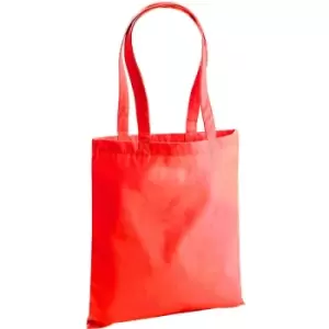 Westford Mill EarthAware Organic Bag For Life (10 Litres) (One Size) (Classic Red) - Classic Red