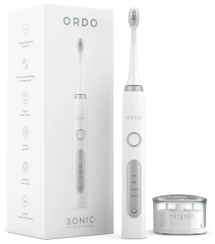 Ordo Sonic+ Electric Toothbrush - White & Silver