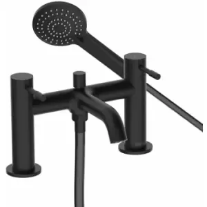 Bristan - Mila Bath Shower Mixer Tap Pillar Mounted - Black