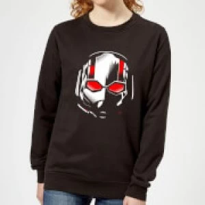Ant-Man And The Wasp Scott Mask Womens Sweatshirt - Black - XL