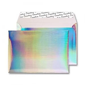 Wallet Peel and Seal Shimmering Rainbow C5 162x229 140gsm