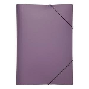 Pagna A4 Elasticated Folder Purple Pack of 10 2161312