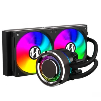 Lian-Li GALAHAD 240mm High Performance RGB CPU Water Cooler - Black