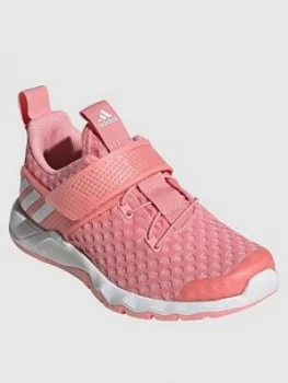 adidas Childrens RapidaFlex Summer Trainers - Pink, Size 12