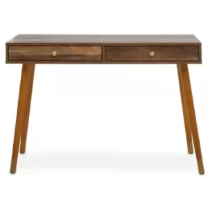 Interiors By Ph 2 Drawer Console Table Wood Veneer