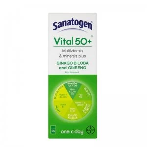 Sanatogen Vital 50+ Vitamins 90 Tablets