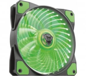 TRUST GXT 762G 120 mm Case Fan - Green LED, Green