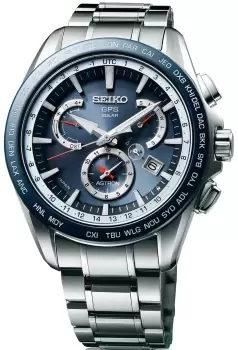 Seiko Astron Watch GPS Solar Dual Time - Blue