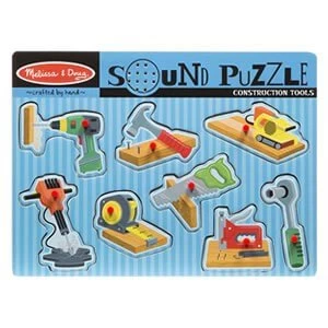 Melissa and Doug Sound Puzzle Construction Tools