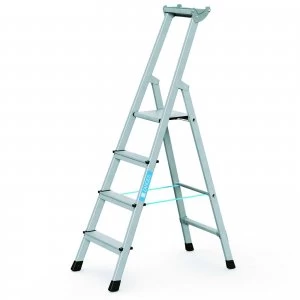Zarges Anodised Trade Platform Step Ladder 4
