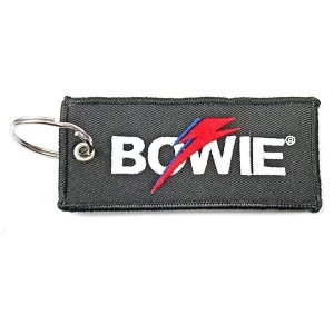 David Bowie - Flash Logo Keychain