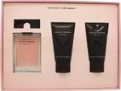 Narciso Rodriguez Musc Noir For Her Gift Set 50ml Eau de Parfum + 50ml Body Lotion + 50ml Shower Gel