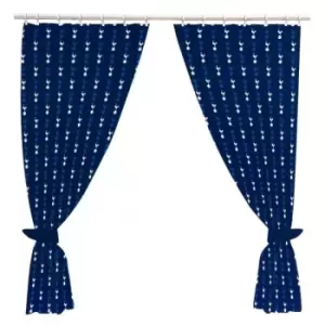 Tottenham Hotspur FC Official Curtains (One Size) (Navy) - Navy