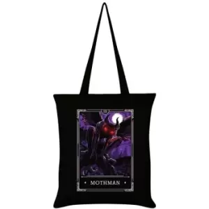 Deadly Tarot - Legends The Mothman Tote Bag (One Size) (Black/Purple)