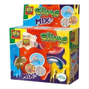 SES Creative - Childrens Slime Mix It Playset (Multi-colour)