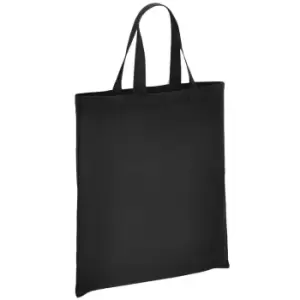 Brand Lab Organic Cotton Shopper Bag (One Size) (Black)