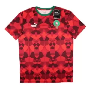 2023-2024 Morocco Ftbl Culture Tee (Red)