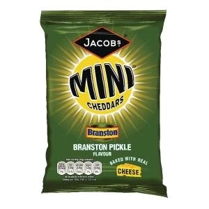 Jacobs Mini Cheddars Branston Pickle Grab Bag Pack of 30 27814