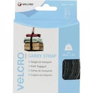 VELCRO VEL-EC60326 Hook-and-loop tape with strap Hook and loop pad (L x W) 1800 mm x 50 mm Black