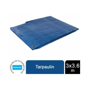 Tarpaulin 3 x 3.6m 427565 - Silverline