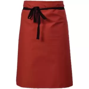 BonChef 24" Waist Apron (One Size) (Red) - Red