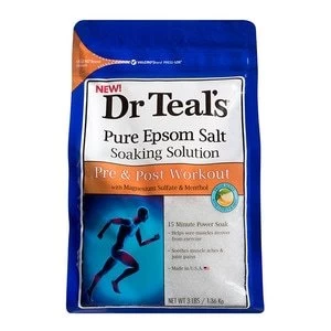 Dr Teal's Soaking Bathsalt Pre N Post Workout 1.36 kg