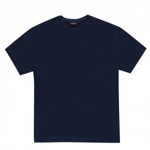 Pierre Cardin Extra Large Single Pocket T Shirt Mens - Navy