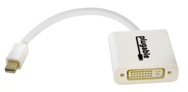 PLUGABLE Mini DP (TBT 2) to DVI Adapter