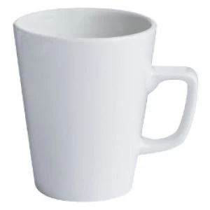 Royal Genware Latte Mug White 34 cl Pack 6