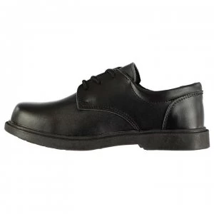 Lee Cooper Homer Leather Shoes Childrens - Black